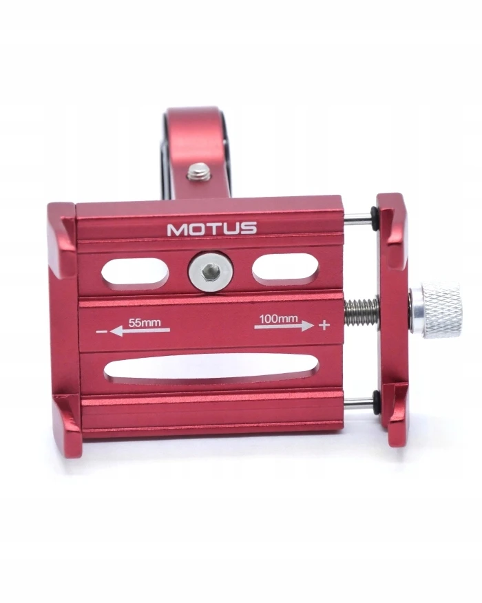 Universal phone holder Motus MOTHAN02R Raudona