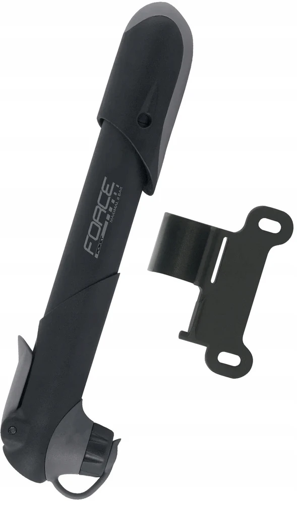 Teleskopinė pompa Force Pocket Duo 8BAR, juoda