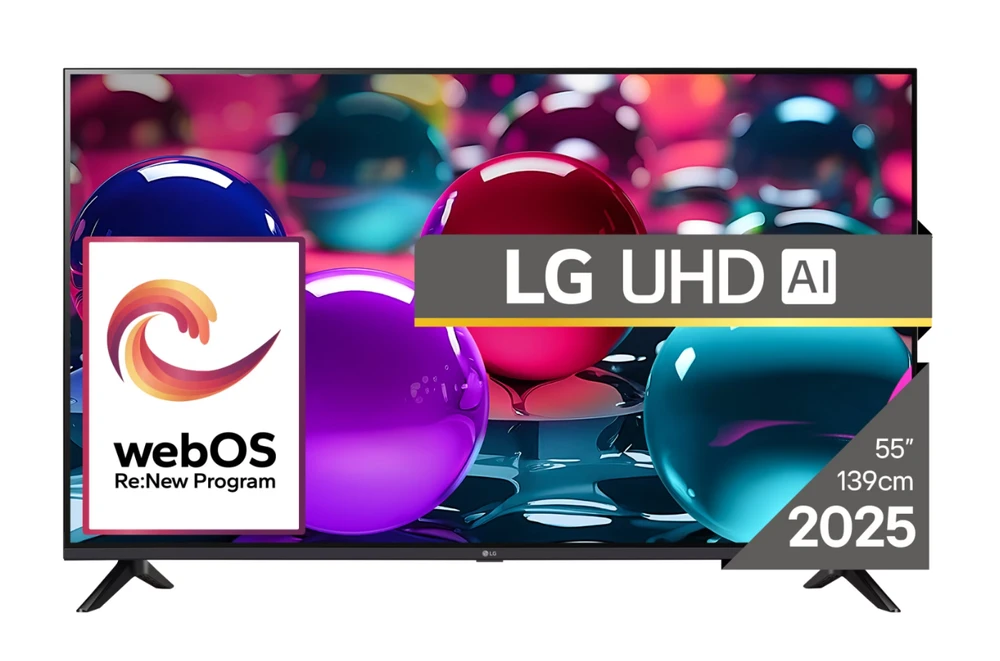 Televizorius DAHUA DHI-LTV55-QSD400 55" QLED 4K 60Hz AndroidTV