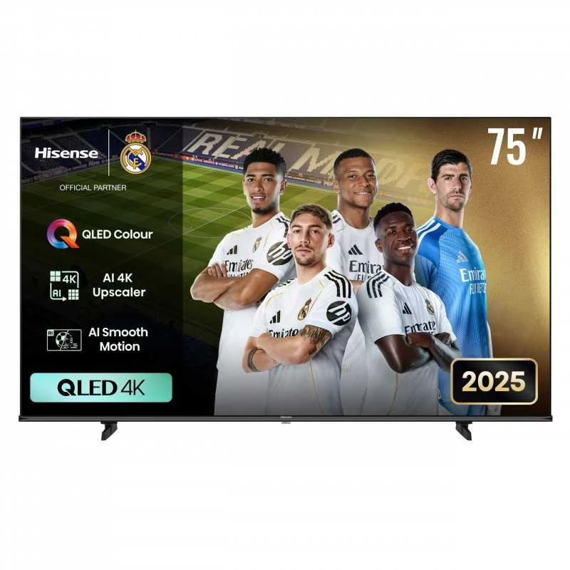 Televizorius Hisense QLED TV | 75E7Q | 75 | Smart TV | VIDAA | 4K UHD | Juodas