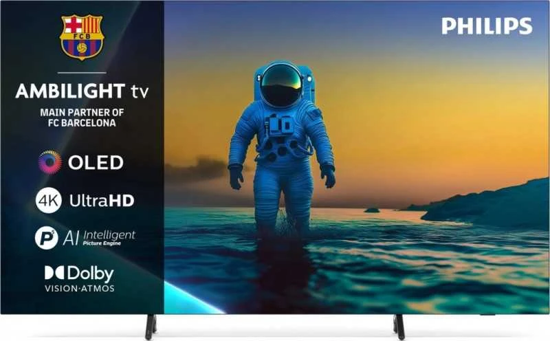 Televizorius Philips 4K „Ambilight“ 65" 65OLED820/12