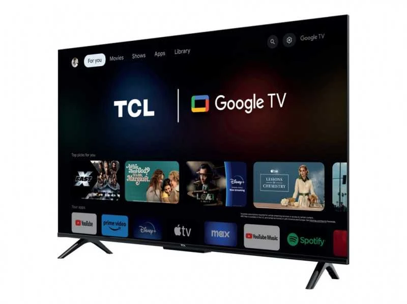 Televizorius TCL 4K QLED TV | 65T69C | 65 | Smart TV | Google TV | UHD | Juodas