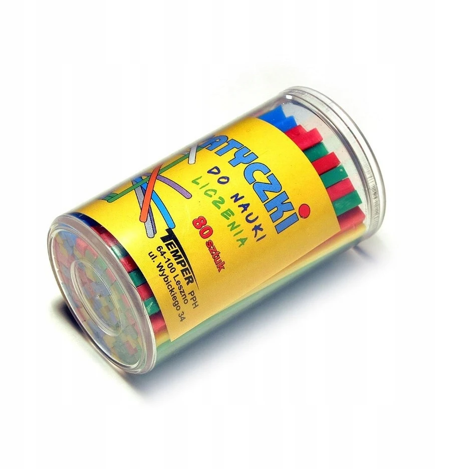 Temper 80 x Skaičiavimo pagaliukai
