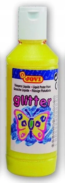 Tempera dažai JOVI, 250ml, geltonos sp., blizgūs