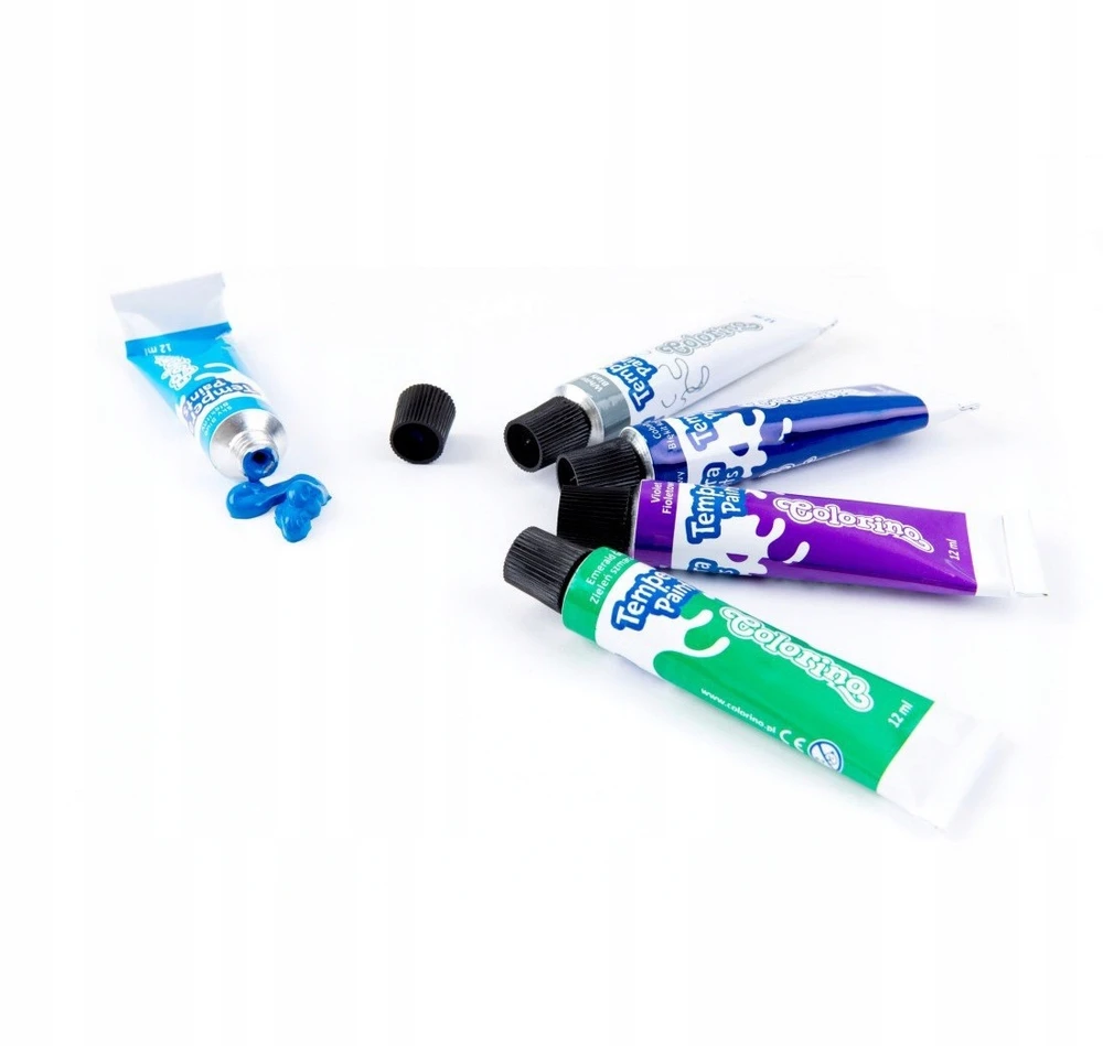 Patio Tempera dažai tūbelėse Colorino Disney Star Wars, 12 spalvų x 12 ml