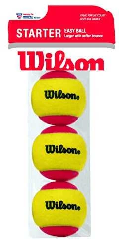 WILSON STARTER Raudonas teniso kamuoliukai (3 kam.)