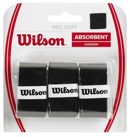 Apvija Lauko Teniso Raketei Wilson Pro Soft Absorbent Overgrip Žalia 3 vnt