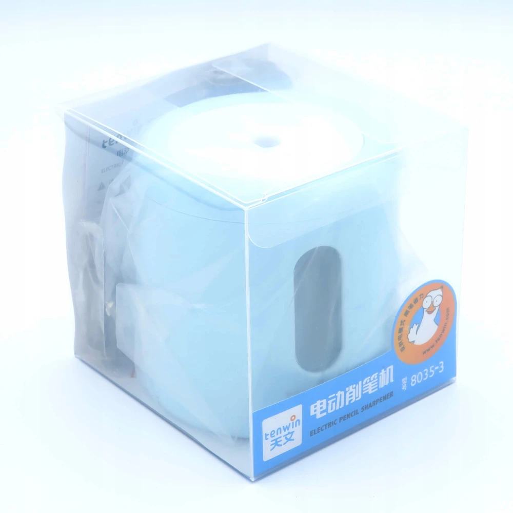 Pieštukų drožtuvas Tenwin 8035-4 baterija/USB (mėlyna)