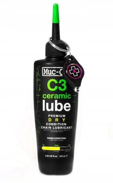 Grandinės tepalas Muc-Off C3 CERAMIC DRY LUBE 120ML