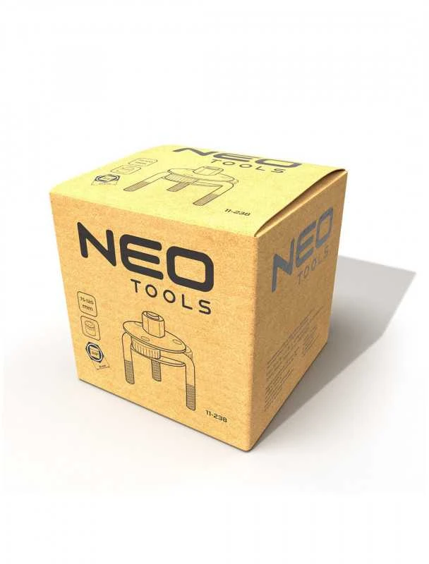 Neo RAKTAS TEPALO FILTRUI 75-120MM