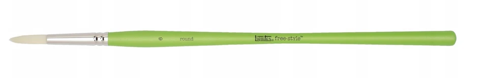 Teptukas Liquitex Freestyle Traditional sintetinis apvalus 06 ilgu koteliu