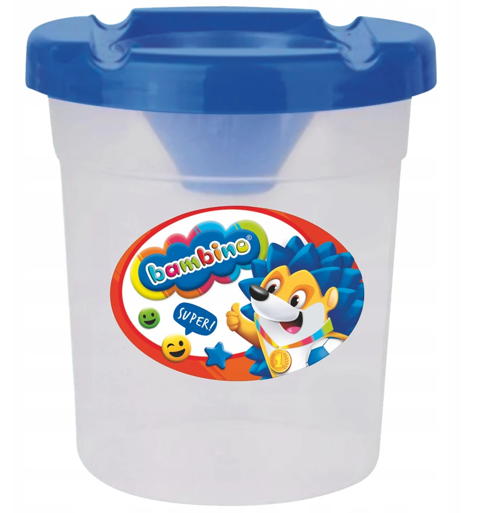 Teptukų puodelis piešimui Bambino