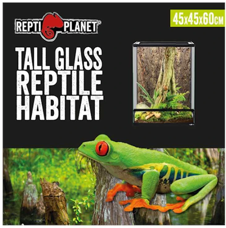 Repti Planet 45x45x60cm vertikalus terariumas dėžutėje