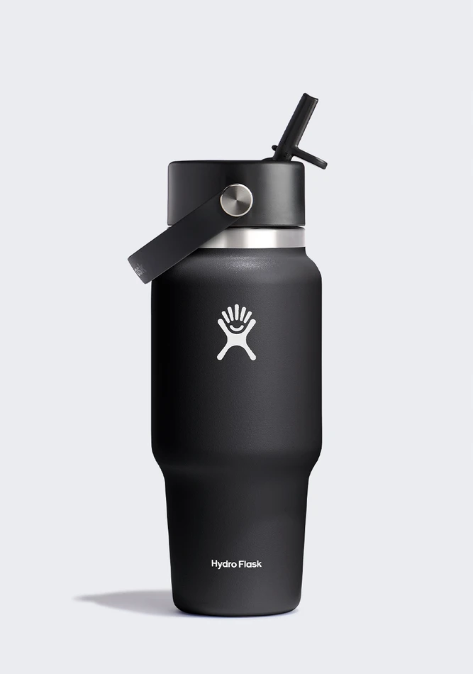 Terminis butelis Hydro Flask Travel su šiaudeliu, 710 ml