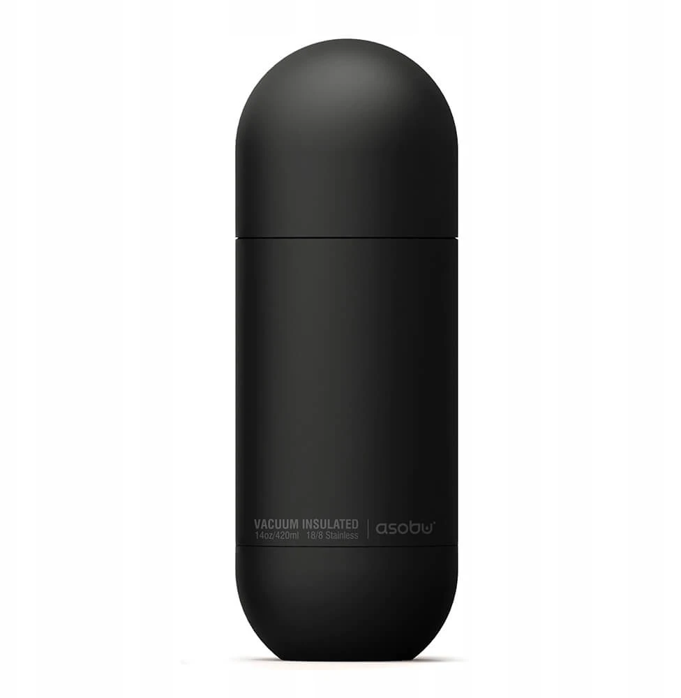 Asobu® Orb Termo gertuvė 420ml, Juoda