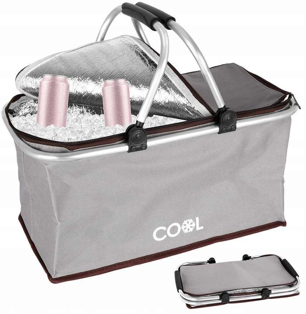 COOL Šaltkrepšis pilka 35 l