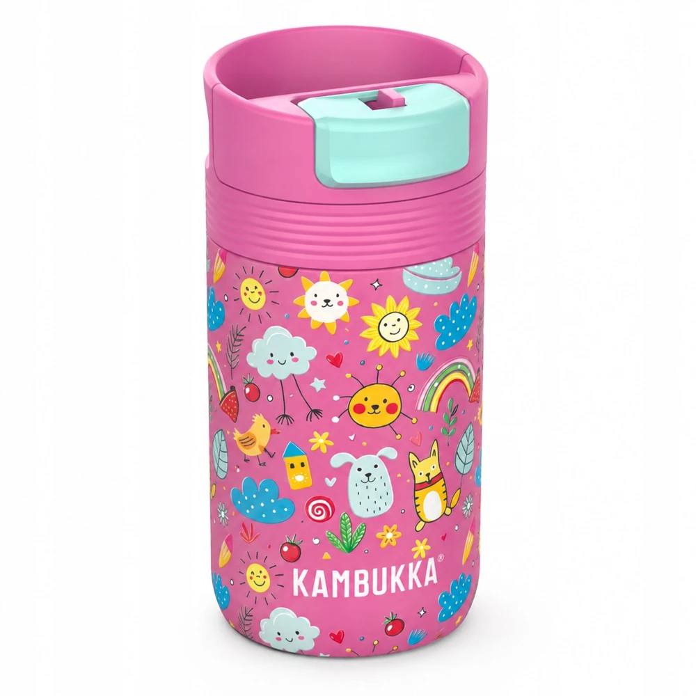 Terminis puodelis Kambukka puodelis kavai, arbatai Cabo Funky Doodle 300ml