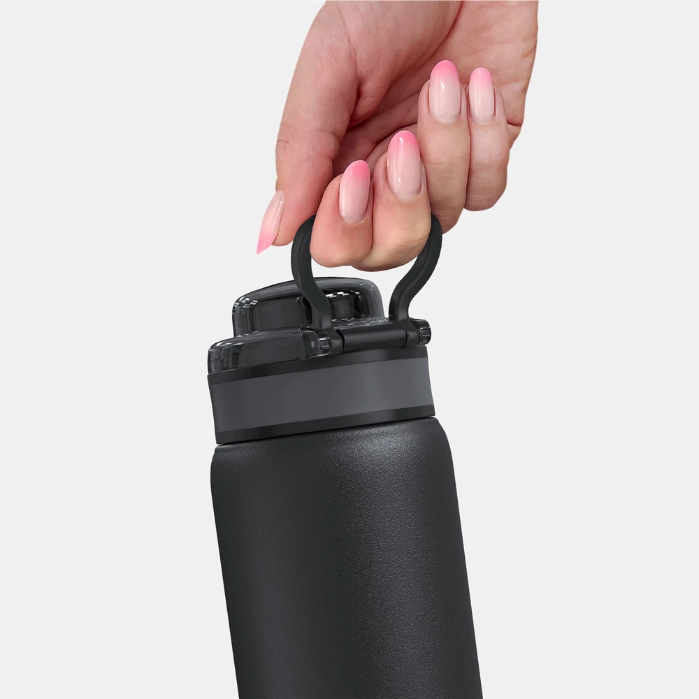 Terminis puodelis Termosas 500 ml kavai ir arbatai, nepralaidus, juodas - Zipro