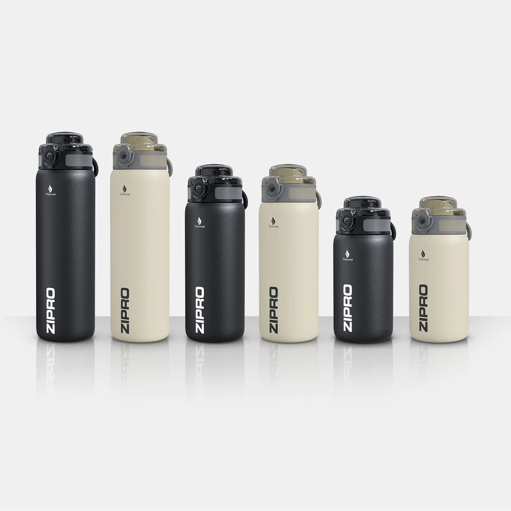 Terminis puodelis Termosas 500 ml kavai ir arbatai, nepralaidus, juodas - Zipro