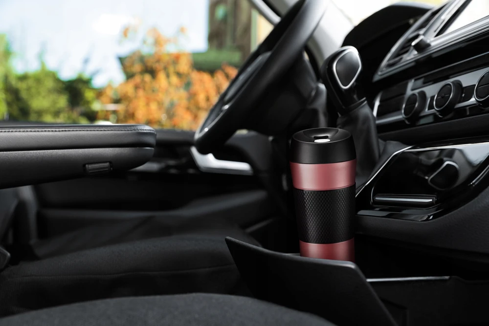 Terminis puodelis THERMOS KARŠTI GĖRIMAI Kava Arbata ROŽINĖ 400ml MEACTIVE