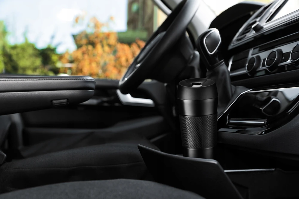 Terminis puodelis THERMOS KARŠTI GĖRIMAI Arbata Kava Juodas 400ml MEACTIVE