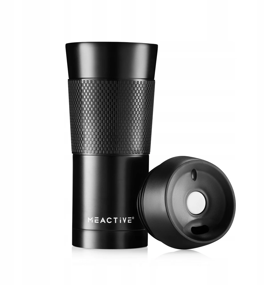 Terminis puodelis THERMOS KARŠTI GĖRIMAI Arbata Kava Juodas 400ml MEACTIVE