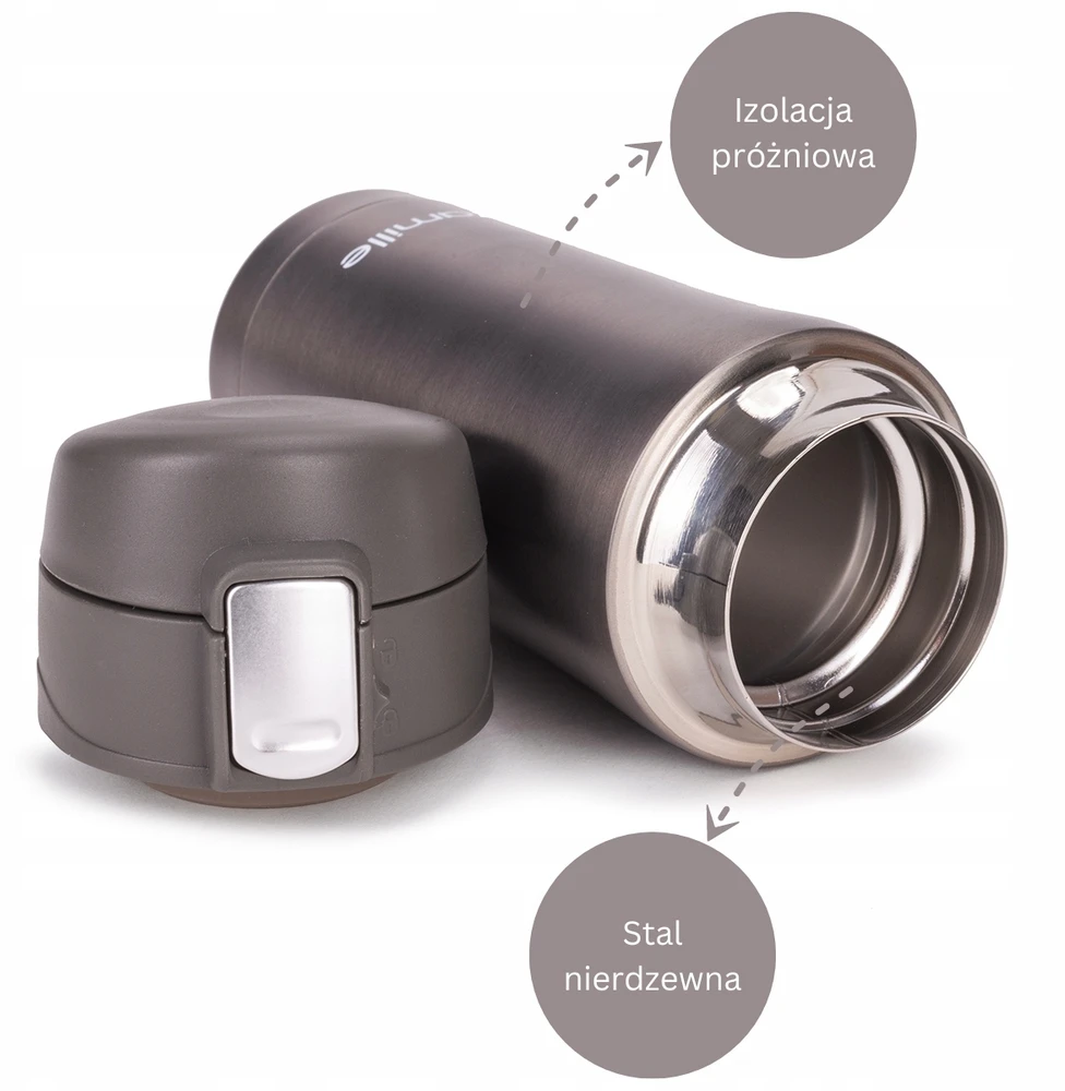 TERMOSAS KAMILLE 320 ML NERŪDIJANČIO PLIENO KM-2087