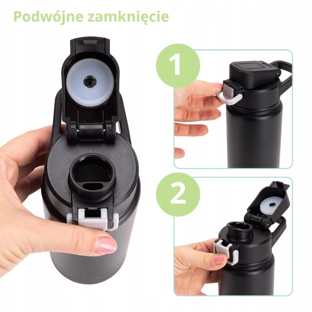 TERMINIS PUODULIS 600 ml PLIENINIS TERMINIS TERMO 100% ŠVIESUS SANDAUS butelis KAMILLE vandens butelis