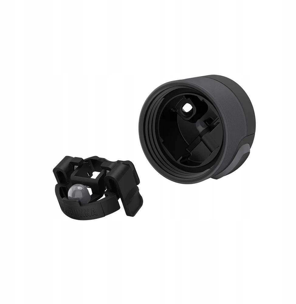 Terminių puodelių rinkinys Kambukka Obsidian (termo puodelis Etna 300 ml Pitch Juodas + Etna Grip 500 ml Juodas Steel)
