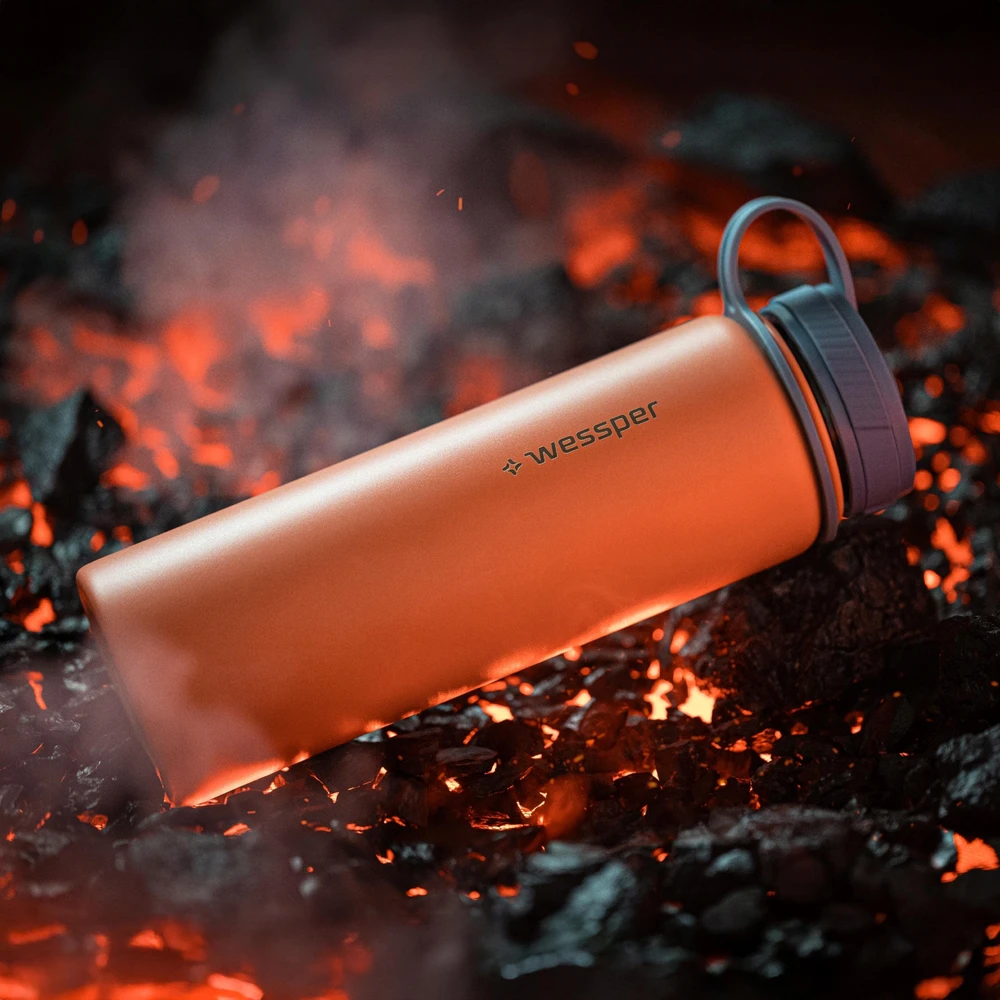 Gertuvė Termo buteliukas, arbatos termosas, keičiami kandikliai, Wessper B3, 700 ml