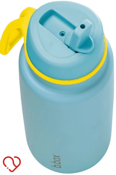 B.BOX BB501501 Termo buteliukas su sulankstomu kandikliu - nerūdijančio plieno termosas 1 l Baseino pusėje