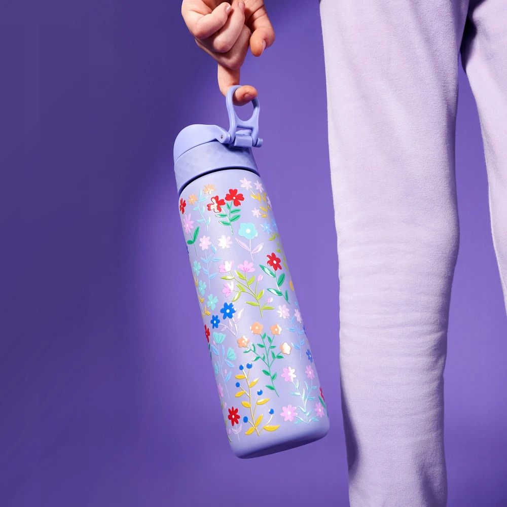 Termo gertuvė Ion8 0.5l su gėrimo snapeliu, violetinė