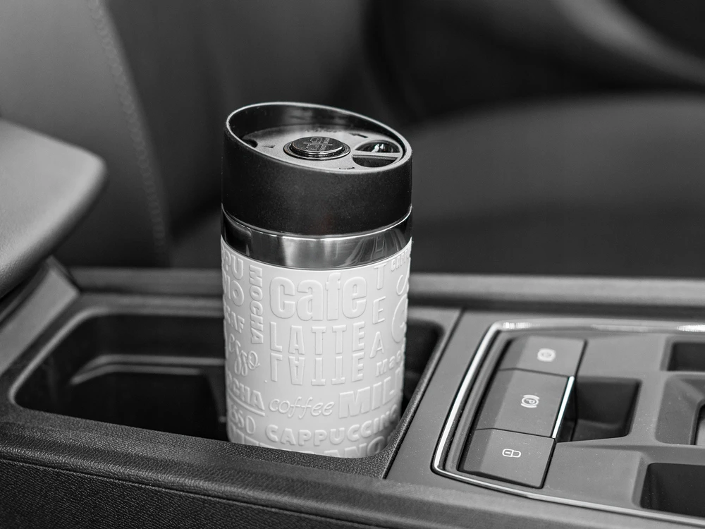 Termo puodelis 280ml Kamille - nerūdijančio plieno, ilgas šilumos išlaikymas