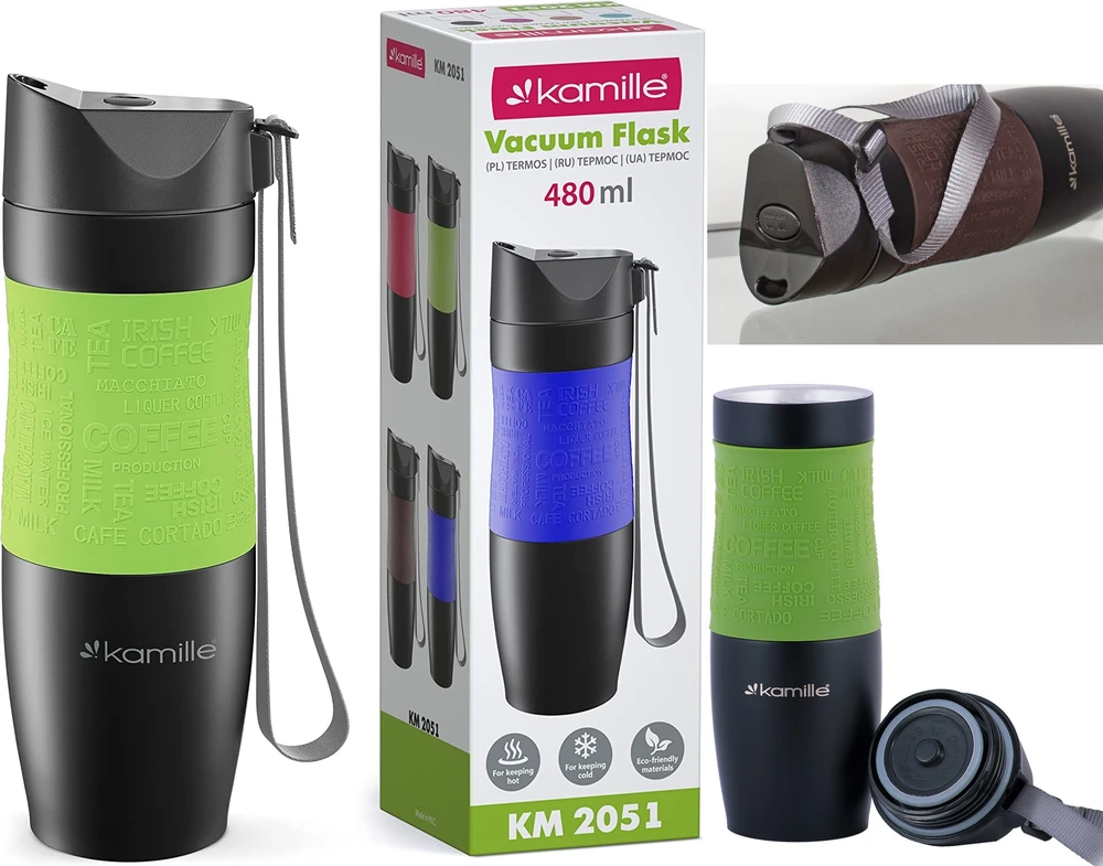 Termo puodelis 480 ml KAMILLE 2067