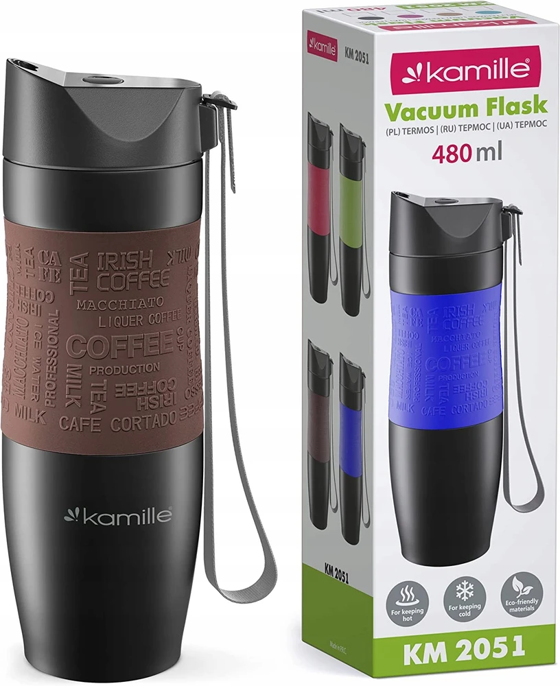 Termo puodelis 480 ml KAMILLE 2067
