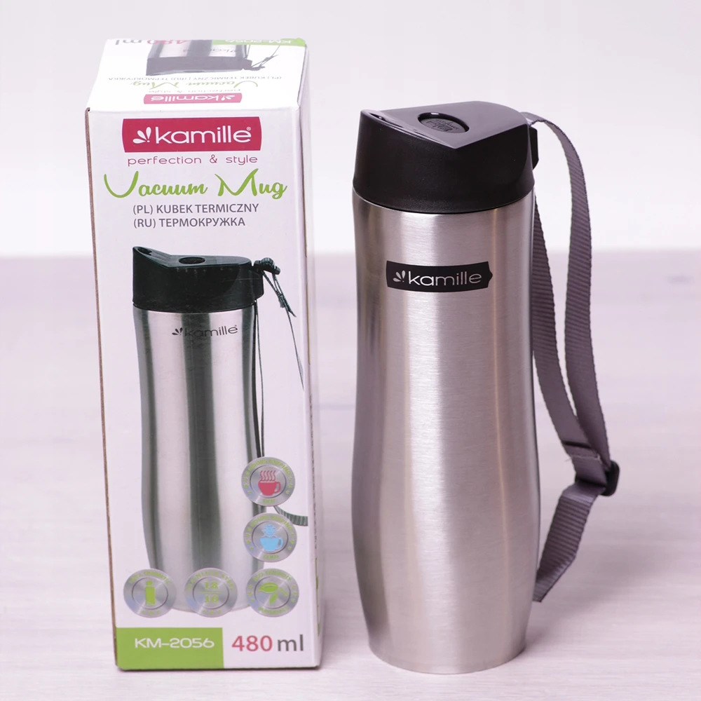 Termo puodelis 480ml KAMILLE 2056
