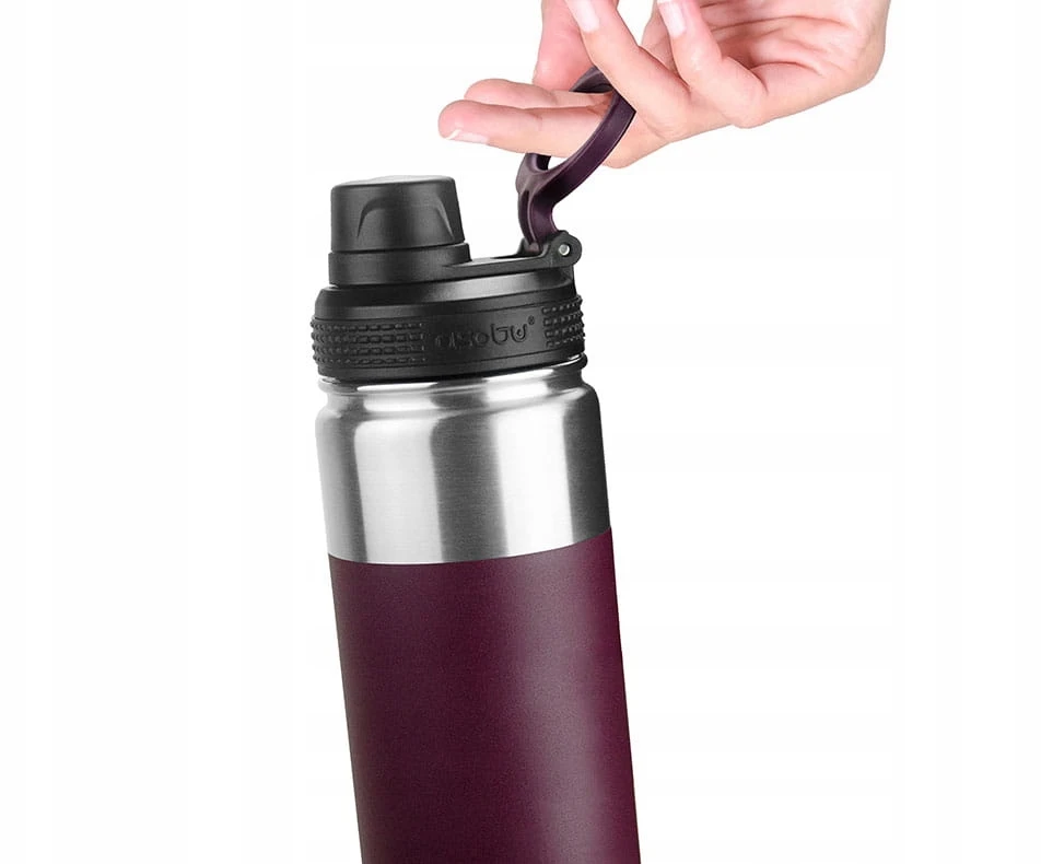 Termo puodelis, Asobu Alpine Flask, 530 ml, juodas