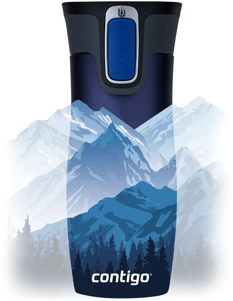 Termo puodelis Contigo West Loop 2.0 470 ml „Mountains at Night“