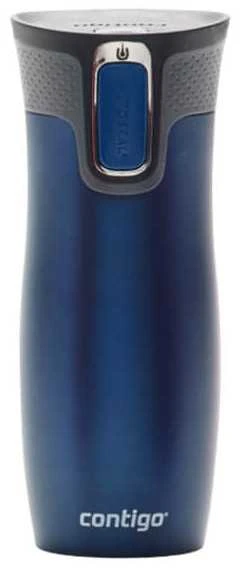 Termo puodelis Contigo West Loop 2.0 470 ml, mėlynas