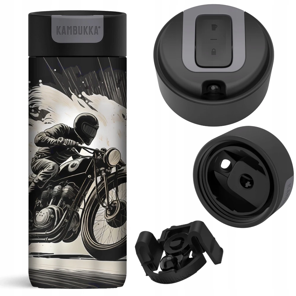 Termo puodelis Kambukka Olympus 500ml Motorcyclist riboto tiražas
