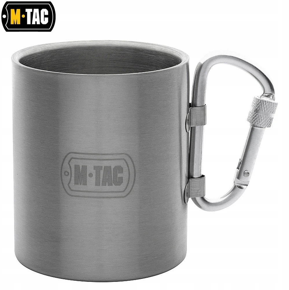 M-Tac Thermo Mug with Carabiner Termo puodelis