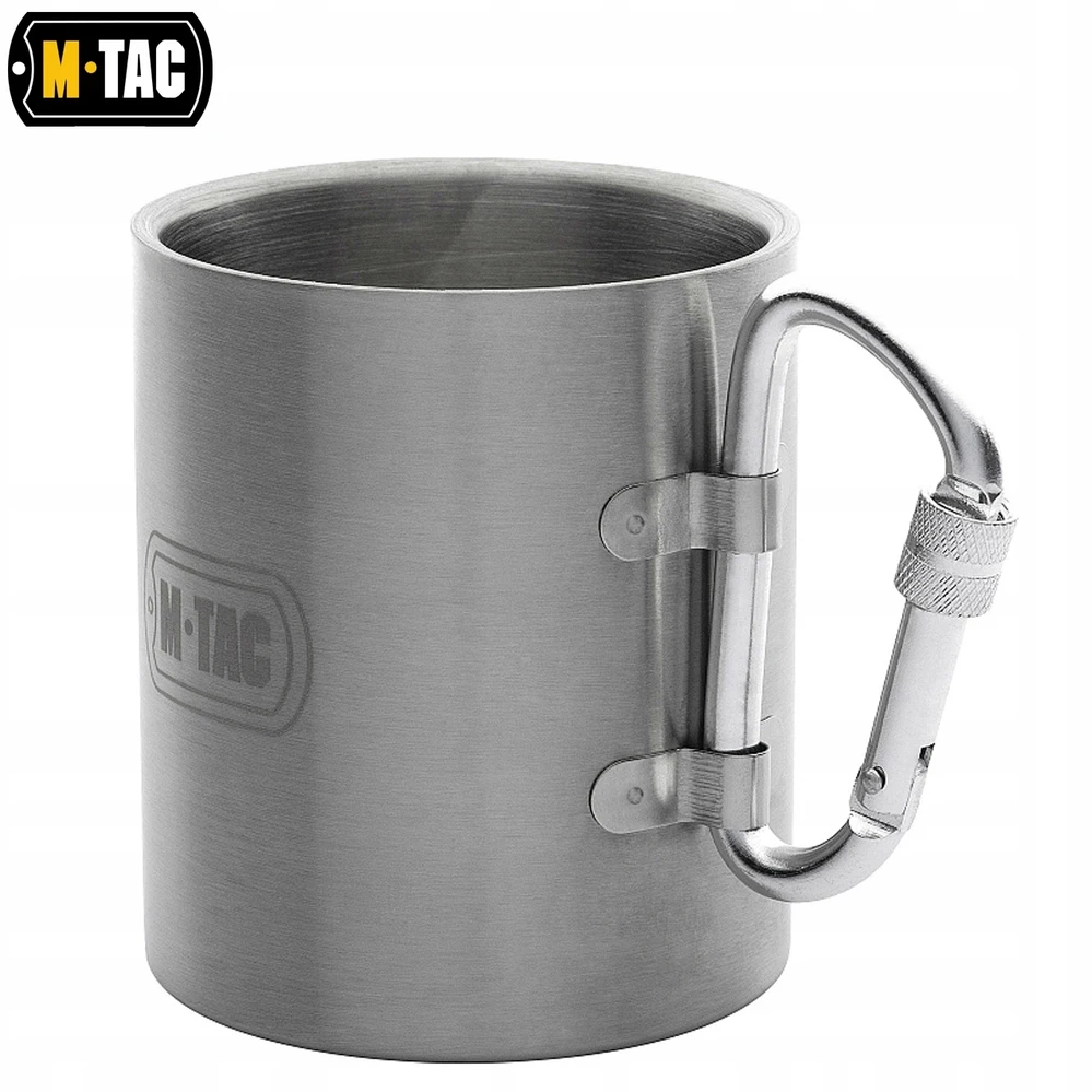 M-Tac Thermo Mug with Carabiner Termo puodelis