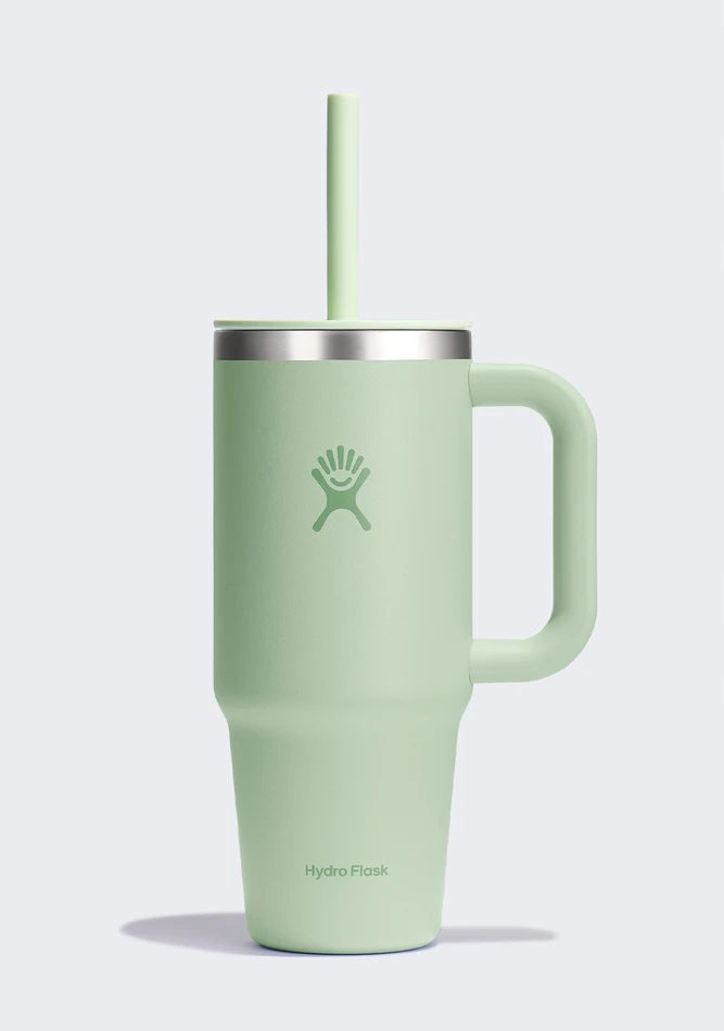 Termo puodelis su šiaudeliu Hydro Flask All Around 710 ml