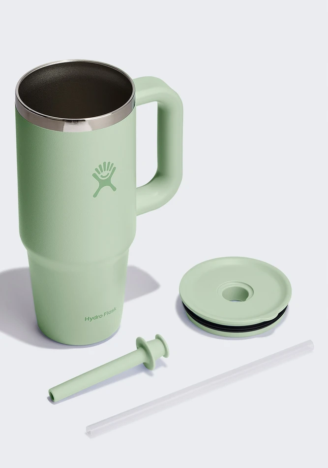 Termo puodelis su šiaudeliu Hydro Flask All Around 710 ml