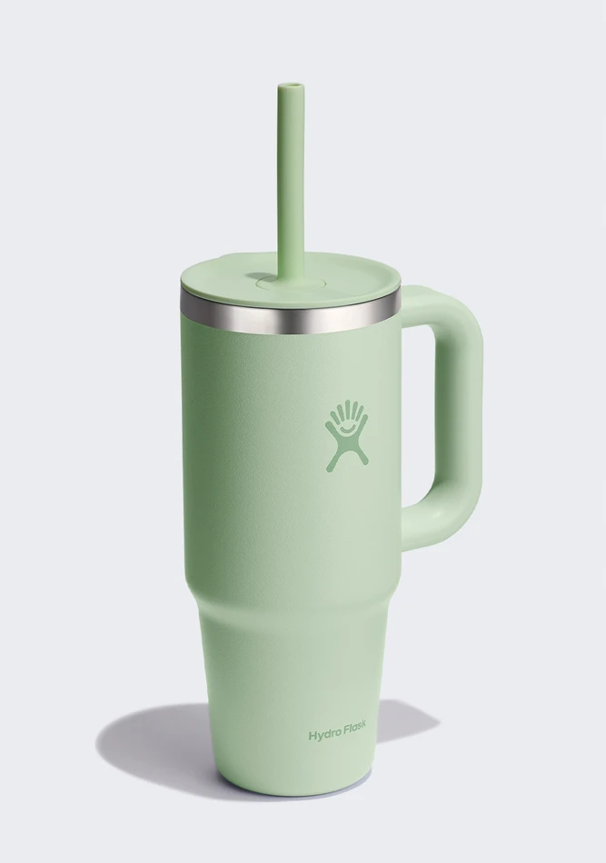 Termo puodelis su šiaudeliu Hydro Flask All Around 710 ml