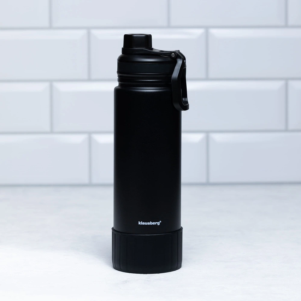 Puodelis Terminis puodelis, juodas, 720 ml, Klausberg