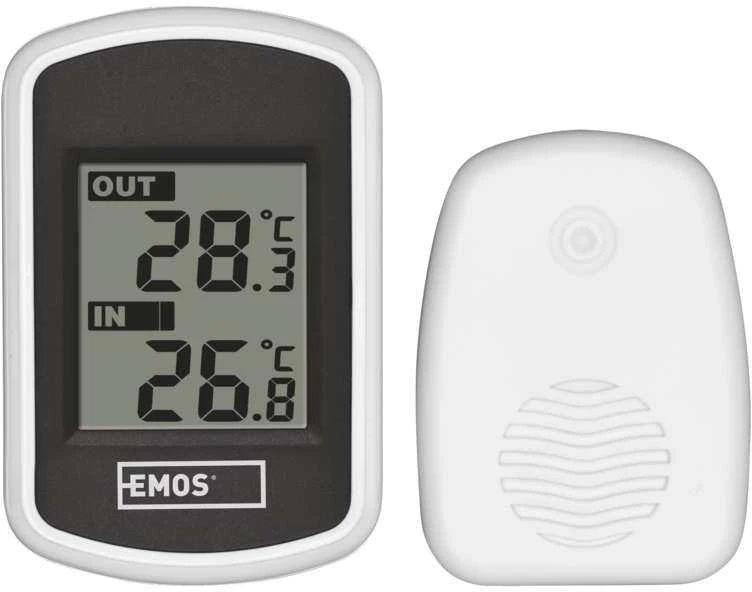 Emos Skaitmeninis termometras su lauko temperatūros davikliu