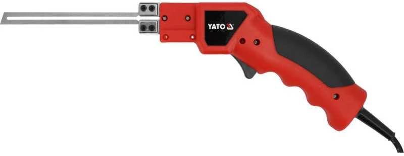 Yato Toya Sa Poland Elektrinis karštas peilis plastikui / putoms | keičiami ašmenys | 200 mm + 150 mm | 150W (YT-82191)
