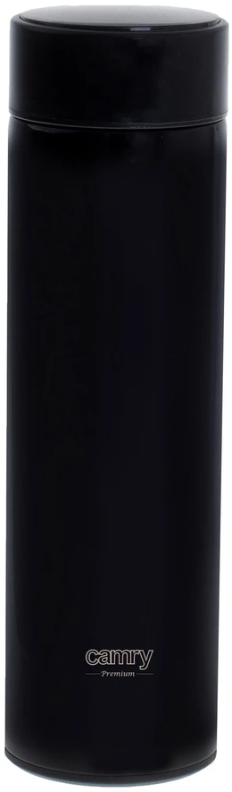 Camry | Thermal Flask | CR 4507bk | Capacity 0.473 L | Material Nerūdijantis plienas/Silicone | Juodas