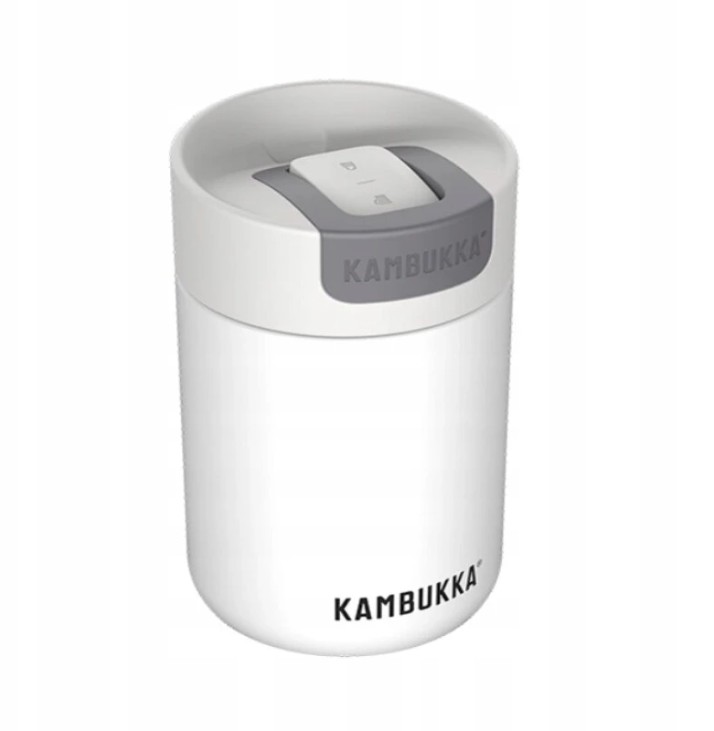 Kambukka Olympus 300 ml Vakuuminis izoliuotas puodelis - Marshmallow baltas